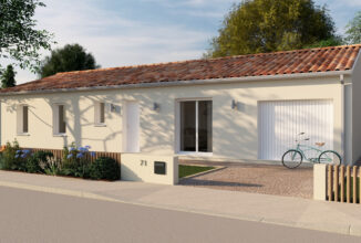 votre maison de 110m2 sur un terrain de 770m2 sur la commune de Cissac-Médoc au prix de 256500&euro; avec Alpha Constructions
