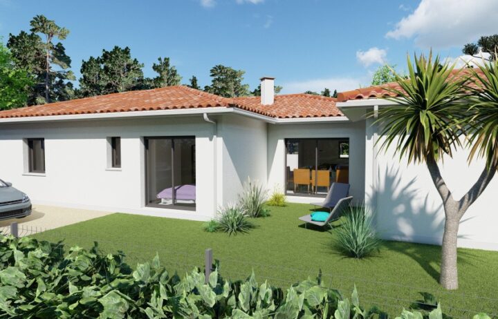 votre maison de 165m2 sur un terrain de 2580m2 sur la commune de Clam au prix de 360000&euro; avec Alpha Constructions