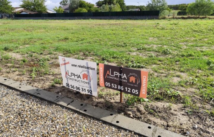 votre maison de 90m2 sur un terrain de 585m2 sur la commune de Damazan au prix de 189600&euro; avec Alpha Constructions