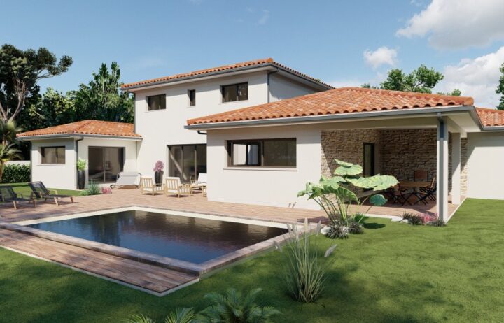 votre maison de 227m2 sur un terrain de 1600m2 sur la commune de Javrezac au prix de 602355€ avec Alpha Constructions