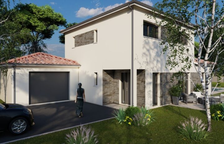votre maison de 150m2 sur un terrain de 722m2 sur la commune de Mérignac au prix de 714000€ avec Alpha Constructions
