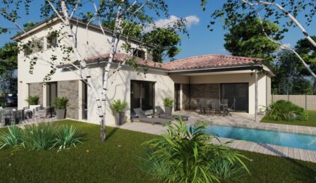 votre maison de 150m2 sur un terrain de 722m2 sur la commune de Mérignac au prix de 714000&euro; avec Alpha Constructions