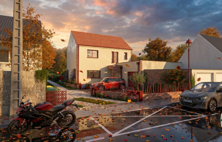 votre maison de 135m2 sur un terrain de 431m2 sur la commune de Orléans au prix de 465900€ avec Alpha Constructions