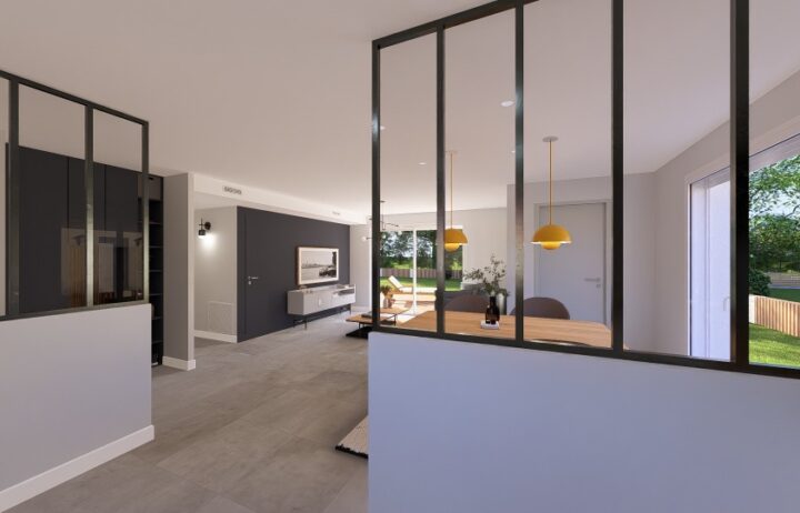 votre maison de 100m2 sur un terrain de 800m2 sur la commune de Portets au prix de 268306€ avec Alpha Constructions