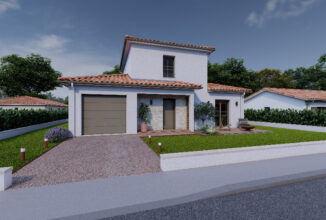 votre maison de 110m2 sur un terrain de 212m2 sur la commune de Pugnac au prix de 260000&euro; avec Alpha Constructions