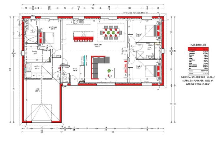 votre maison de 120m2 sur un terrain de 946m2 sur la commune de Saint-Bonnet-l’Enfantier au prix de 315000€ avec Alpha Constructions