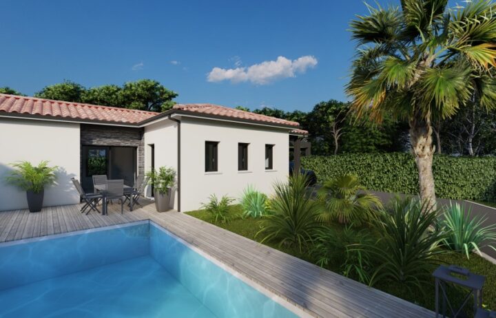 votre maison de 144m2 sur un terrain de 512m2 sur la commune de Saint-Germain-du-Puch au prix de 410000&euro; avec Alpha Constructions