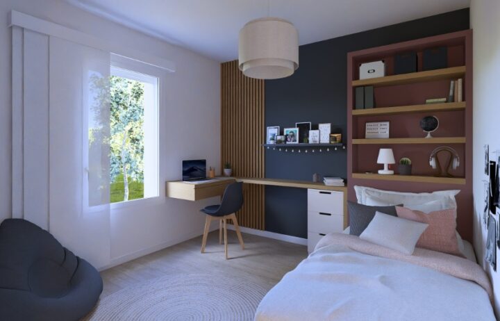 votre maison de 120m2 sur un terrain de 525m2 sur la commune de Saint-Pierre-d’Aurillac au prix de 307410€ avec Alpha Constructions