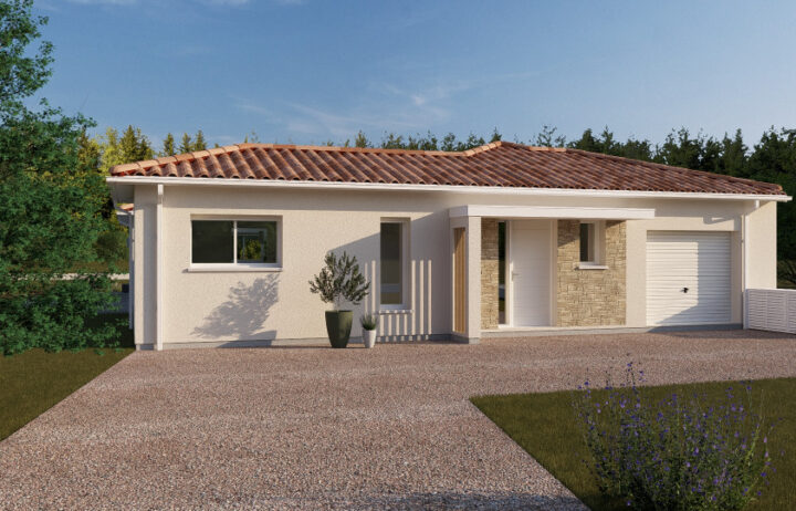 votre maison de 164m2 sur un terrain de 1100m2 sur la commune de Saint-Selve au prix de 595700&euro; avec Alpha Constructions