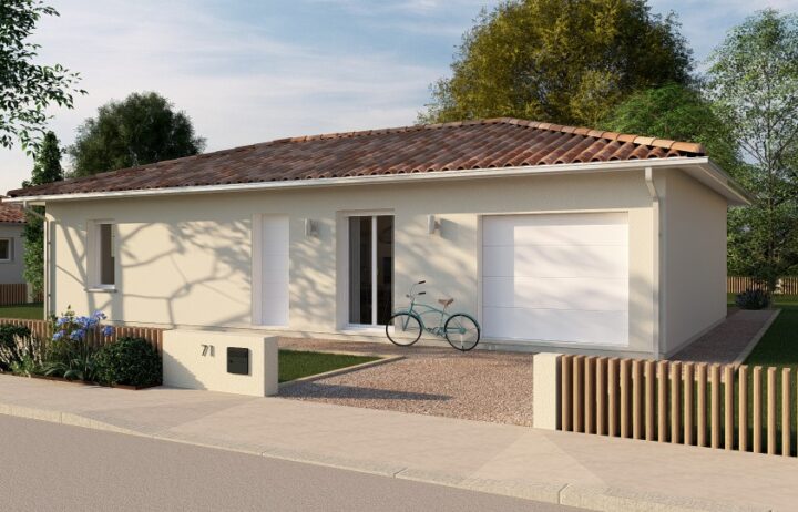 votre maison de 100m2 sur un terrain de 802m2 sur la commune de Saint-Selve au prix de 339410&euro; avec Alpha Constructions