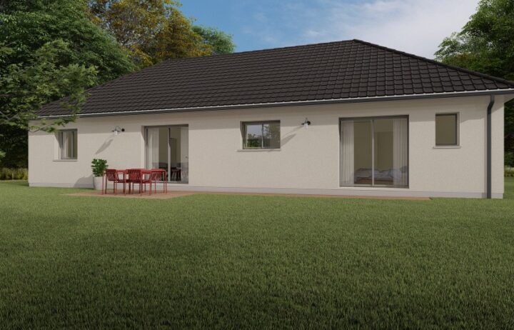 votre maison de 120m2 sur un terrain de 1505m2 sur la commune de Varetz au prix de 355000€ avec Alpha Constructions