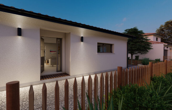 votre maison de 90m2 sur un terrain de 1640m2 sur la commune de Villandraut au prix de 250000&euro; avec Alpha Constructions
