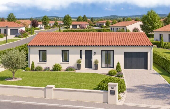 votre maison de 90m2 sur un terrain de 527m2 sur la commune de Bon-Encontre au prix de 202000€ avec Alpha Constructions