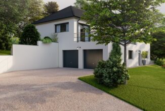 votre maison de 105m2 sur un terrain de 2450m2 sur la commune de Brive-la-Gaillarde au prix de 525000&euro; avec Alpha Constructions