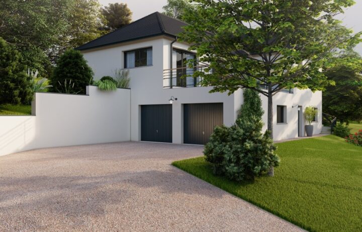 votre maison de 105m2 sur un terrain de 2450m2 sur la commune de Brive-la-Gaillarde au prix de 525000€ avec Alpha Constructions
