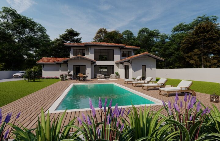 votre maison de 180m2 sur un terrain de 3000m2 sur la commune de Cahors au prix de 615000&euro; avec Alpha Constructions