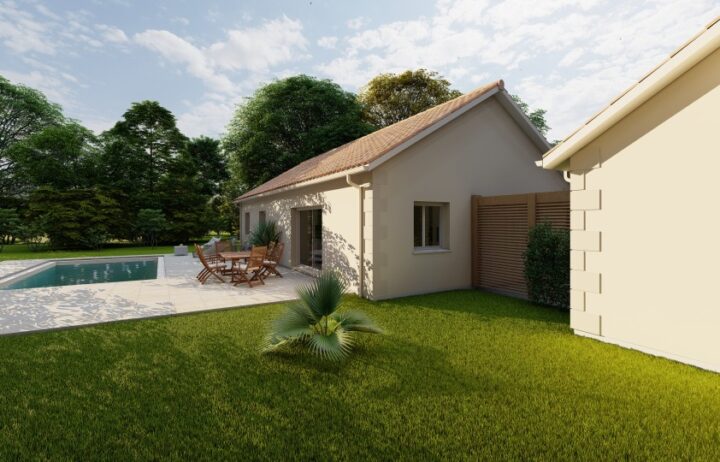 votre maison de 98m2 sur un terrain de 2000m2 sur la commune de Calviac-en-Périgord au prix de 235200&euro; avec Alpha Constructions