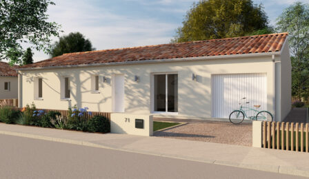 votre maison de 110m2 sur un terrain de 1600m2 sur la commune de Carlux au prix de 189600&euro; avec Alpha Constructions