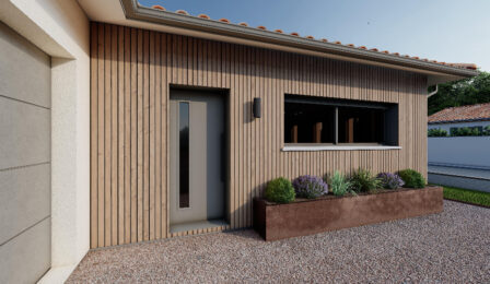 votre maison de 68m2 sur un terrain de 2400m2 sur la commune de Cherves-Richemont au prix de 165200&euro; avec Alpha Constructions