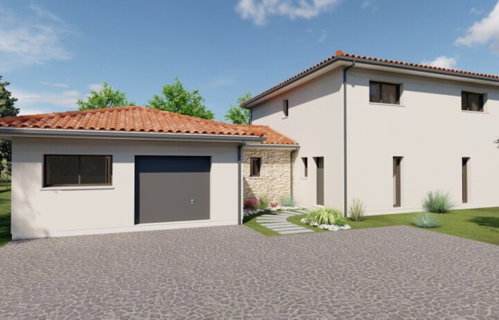 votre maison de 227m2 sur un terrain de 2100m2 sur la commune de Jonzac au prix de 450000&euro; avec Alpha Constructions
