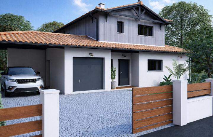 votre maison de 170m2 sur un terrain de 720m2 sur la commune de Lacanau au prix de 750000€ avec Alpha Constructions
