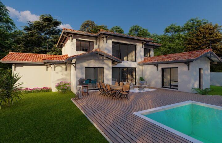 votre maison de 180m2 sur un terrain de 2000m2 sur la commune de Lalbenque au prix de 527000€ avec Alpha Constructions
