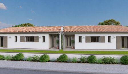 votre maison de 180m2 sur un terrain de 5400m2 sur la commune de Langoiran au prix de 469000&euro; avec Alpha Constructions