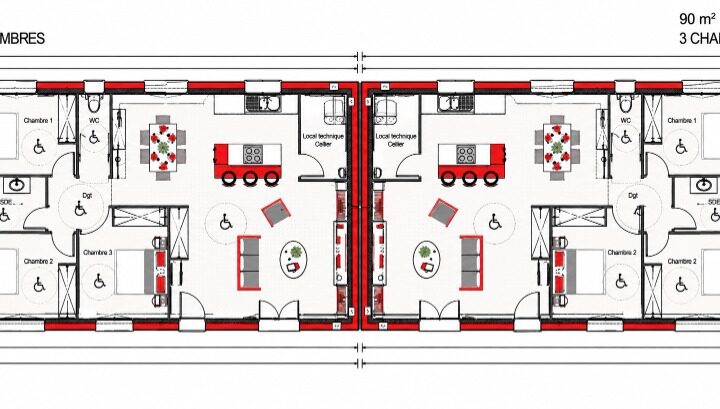 votre maison de 180m2 sur un terrain de 5400m2 sur la commune de Langoiran au prix de 469000&euro; avec Alpha Constructions
