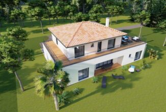 votre maison de 165m2 sur un terrain de 2000m2 sur la commune de Larnagol au prix de 195000&euro; avec Alpha Constructions