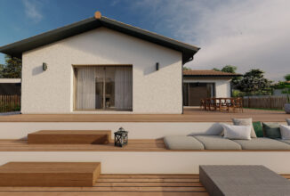 votre maison de 90m2 sur un terrain de 1000m2 sur la commune de Laroque-Timbaut au prix de 257000&euro; avec Alpha Constructions