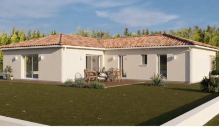 votre maison de 100m2 sur un terrain de 1000m2 sur la commune de Laroque-Timbaut au prix de 321000&euro; avec Alpha Constructions