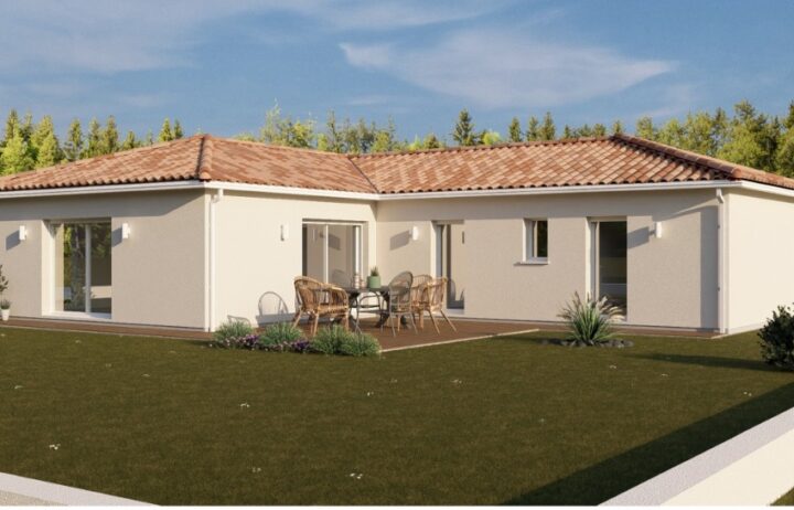 votre maison de 100m2 sur un terrain de 1000m2 sur la commune de Laroque-Timbaut au prix de 321000&euro; avec Alpha Constructions