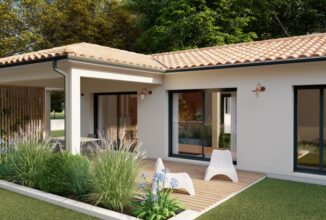 votre maison de 104m2 sur un terrain de 1560m2 sur la commune de Marcillac-Saint-Quentin au prix de 195600&euro; avec Alpha Constructions
