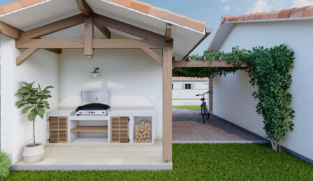 votre maison de 68m2 sur un terrain de 590m2 sur la commune de Portets au prix de 229000&euro; avec Alpha Constructions
