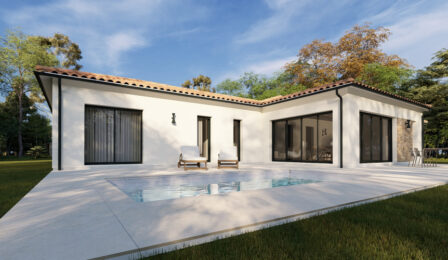 votre maison de 125m2 sur un terrain de 1650m2 sur la commune de Sadroc au prix de 365000&euro; avec Alpha Constructions