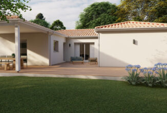 votre maison de 122m2 sur un terrain de 1400m2 sur la commune de Saint-Médard au prix de 250000&euro; avec Alpha Constructions