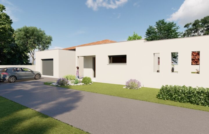 votre maison de 220m2 sur un terrain de 2357m2 sur la commune de Saint-Quentin-de-Baron au prix de 806000€ avec Alpha Constructions