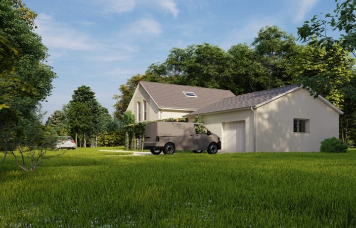 votre maison de 109m2 sur un terrain de 2057m2 sur la commune de Souillac au prix de 398000€ avec Alpha Constructions
