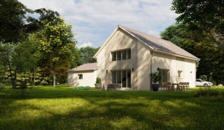 votre maison de 109m2 sur un terrain de 2057m2 sur la commune de Souillac au prix de 398000&euro; avec Alpha Constructions