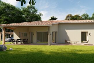 votre maison de 111m2 sur un terrain de 1100m2 sur la commune de Touvre au prix de 298000&euro; avec Alpha Constructions