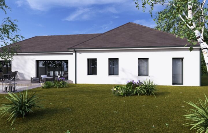 votre maison de 170m2 sur un terrain de 1400m2 sur la commune de Ussac au prix de 589000&euro; avec Alpha Constructions