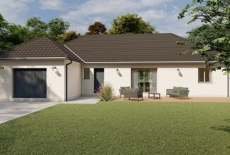 votre maison de 120m2 sur un terrain de 1400m2 sur la commune de Ussac au prix de 359000&euro; avec Alpha Constructions