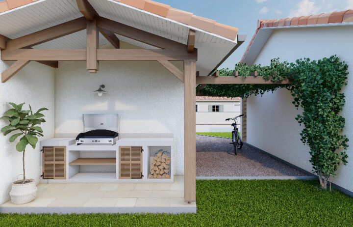 votre maison de 90m2 sur un terrain de 850m2 sur la commune de Villenave-de-Rions au prix de 233413€ avec Alpha Constructions