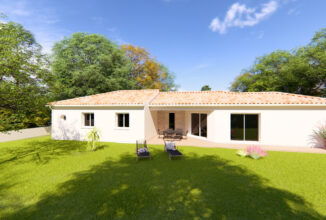 votre maison de 118m2 sur un terrain de 980m2 sur la commune de Villeneuve-sur-Lot au prix de 293500&euro; avec Alpha Constructions