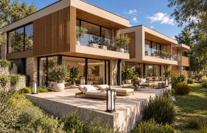 votre maison de 160m2 sur un terrain de 3000m2 sur la commune de Artigues-près-Bordeaux au prix de 882000€ avec Alpha Constructions