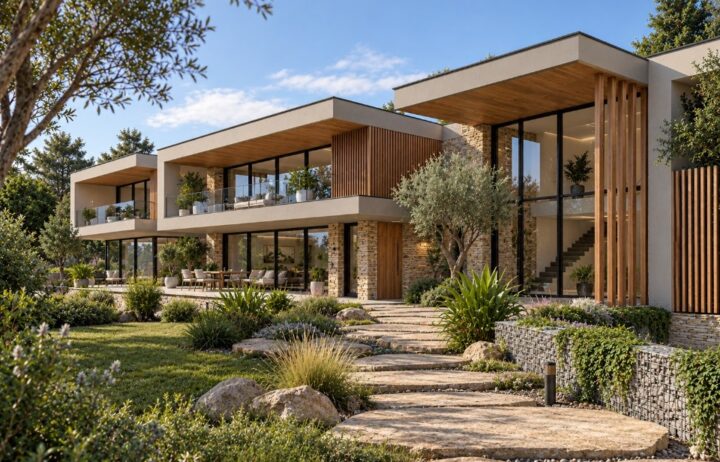 votre maison de 160m2 sur un terrain de 3000m2 sur la commune de Artigues-près-Bordeaux au prix de 882000€ avec Alpha Constructions