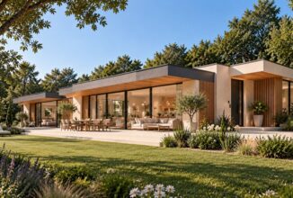 votre maison de 160m2 sur un terrain de 2140m2 sur la commune de Latresne au prix de 855000&euro; avec Alpha Constructions
