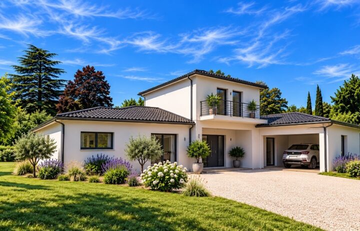 votre maison de 190m2 sur un terrain de 2140m2 sur la commune de Latresne au prix de 967000&euro; avec Alpha Constructions