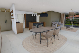 votre maison de 90m2 sur un terrain de 2520m2 sur la commune de Louchats au prix de 293030&euro; avec Alpha Constructions